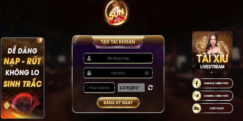 Các phương thức hỗ trợ người chơi sau khi đăng ký sunwin